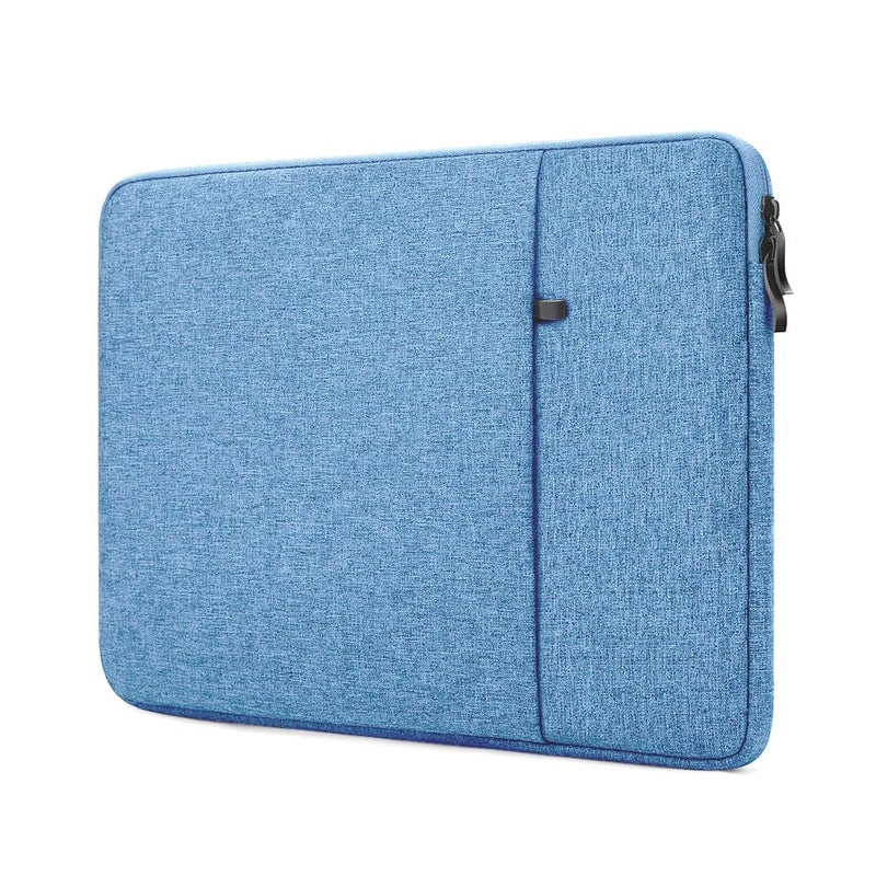 ProElife 12-Inch Laptop Tablet Sleeve Case Canvas Cover for 2023-2014 Surface Pro 4/5 / 6/7 / 7+ / 8/9|Surface Laptop Go 1/2/3 12.4"|MacBook Air/Pro 13'' M1|Galaxy Tab S8+/S7+ Bag (Blue) - Image 1